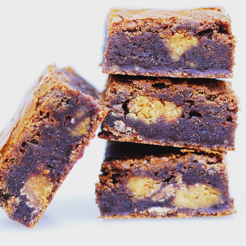 PEANUT BUTTER CUP BROWNIES