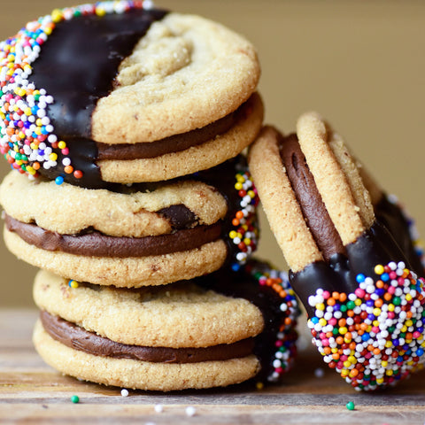 CHOCOLATE CHIP COOKIE SANDWICHES